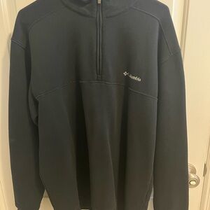 Columbia Men's Zip Up Black Sweater